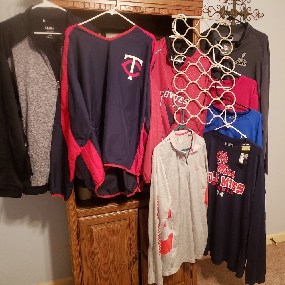 Under Armour, Adidas, NFL  Team Apparel, NHL 15-25